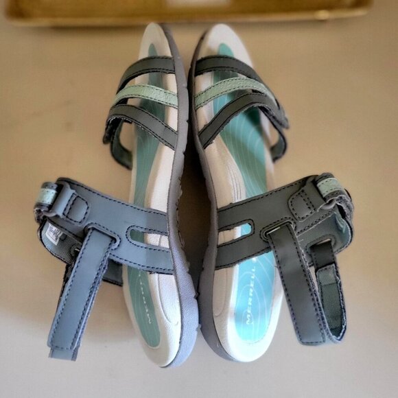 Merrell Lissum Ridge Convertible Gray Aqua Sandals Women's SZ 7 Sedona Surf - Picture 6 of 9